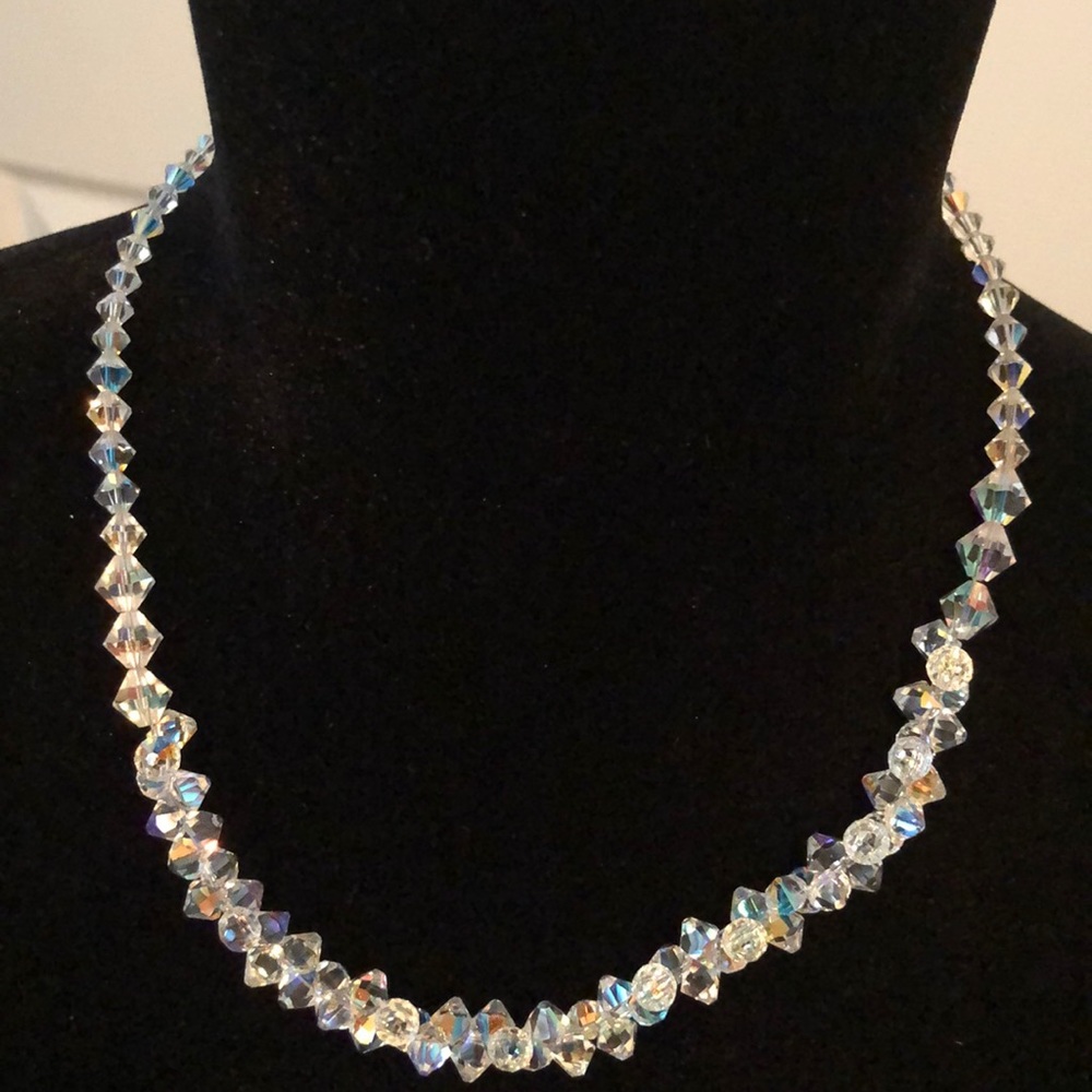 Crystal handmade necklace